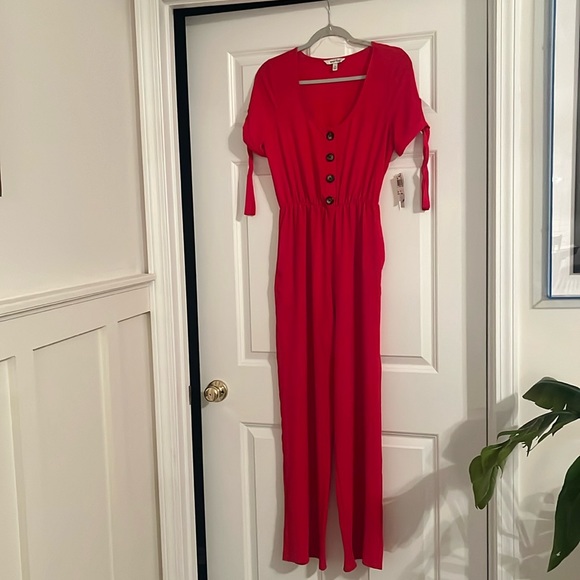 Red Jump Suit - Picture 1 of 3